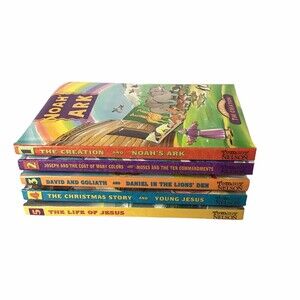 Childrens Bible Story Books Set of 5